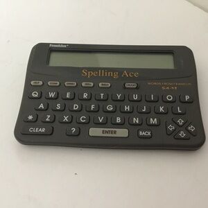 Spelling English words by Franklin